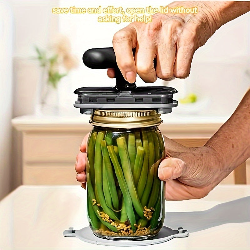 Adjustable Bottle and Jar Opener – Easy-Grip Manual Kitchen Tool