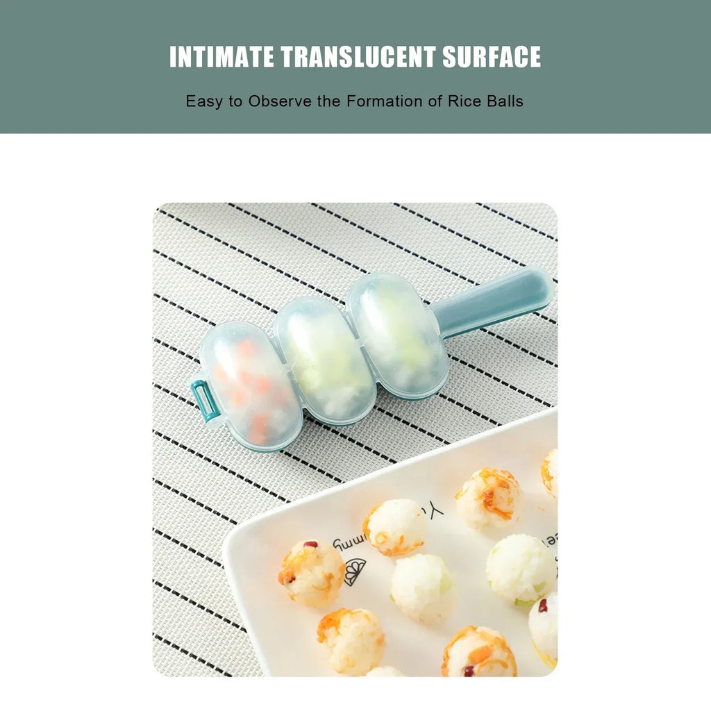 Sushi Shake Mold – Easy Rice Ball Shaper