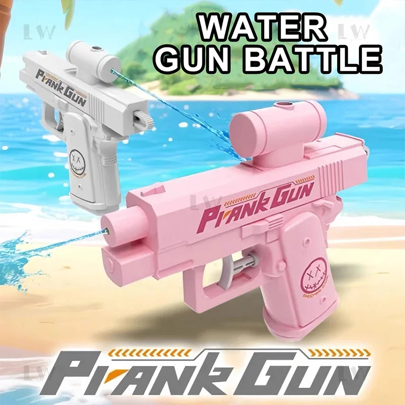 Double-Sided Prank Water Gun – Reverse Spray Trick Blaster