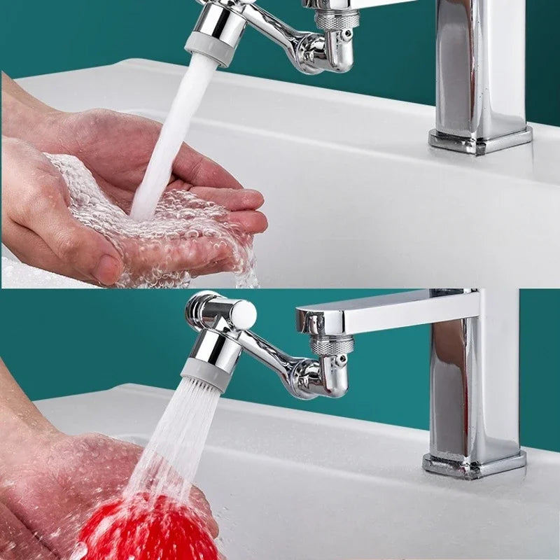 1080° Rotating Faucet Extender – Universal Splash-Free Aerator