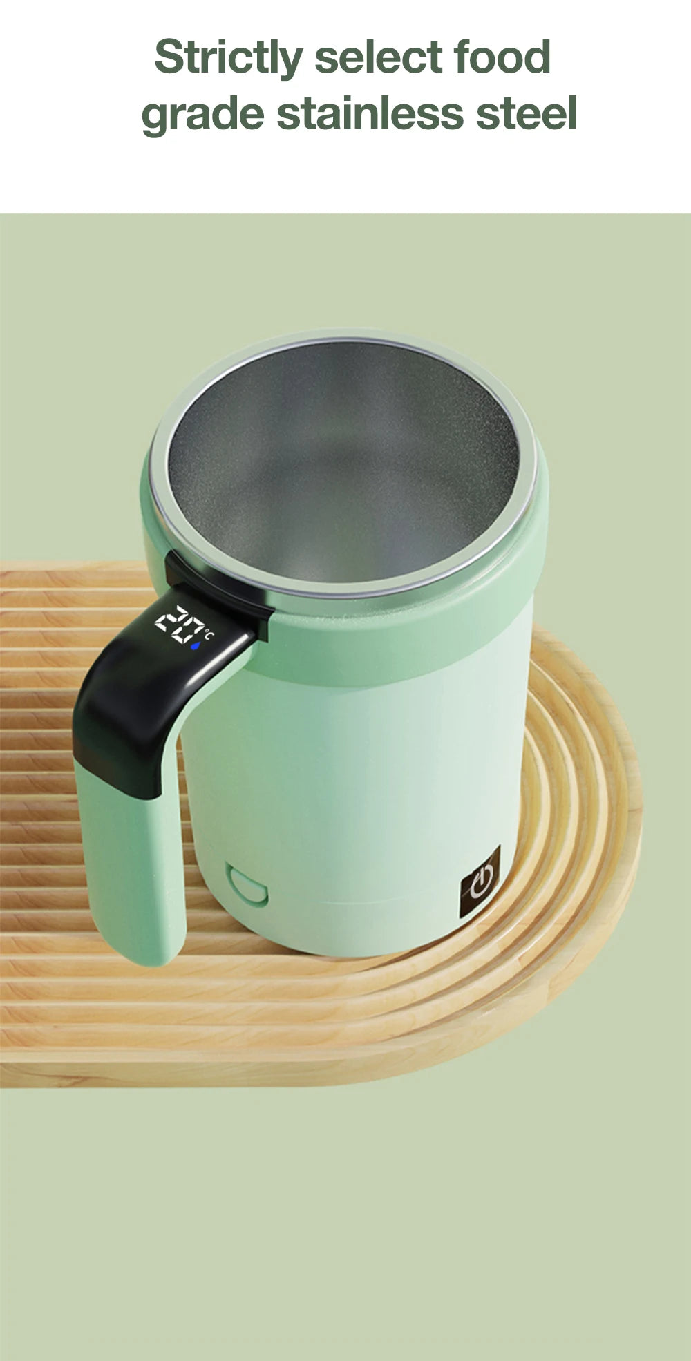 Automatic Self-Stirring Rechargeable Mug