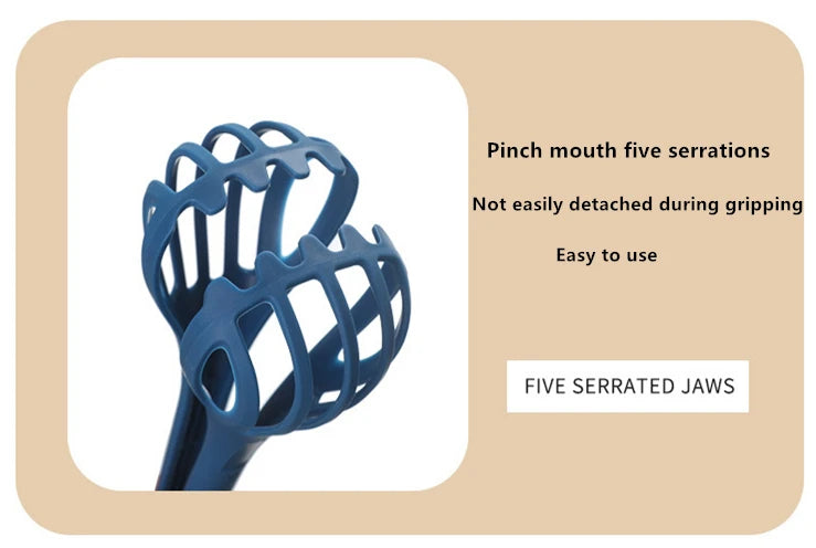 Multifunctional Egg Beater & Food Clip Whisk