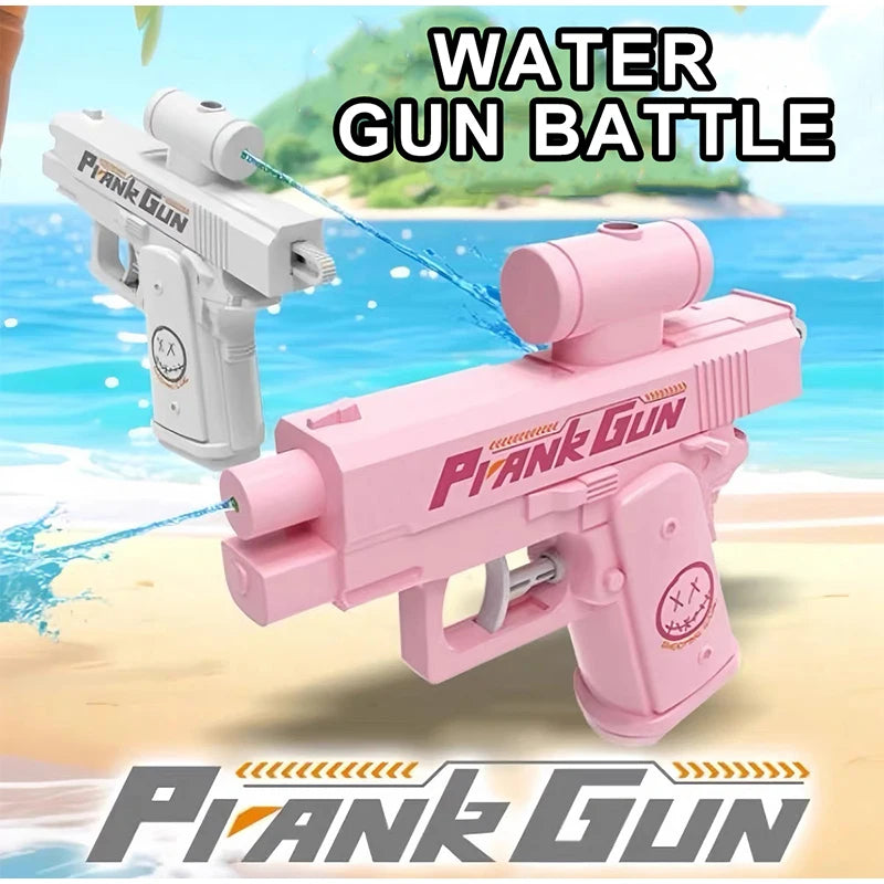 Double-Sided Prank Water Gun – Reverse Spray Trick Blaster