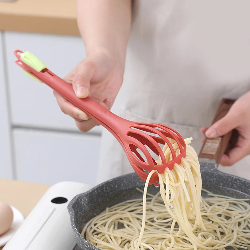 Multifunctional Egg Beater & Food Clip Whisk
