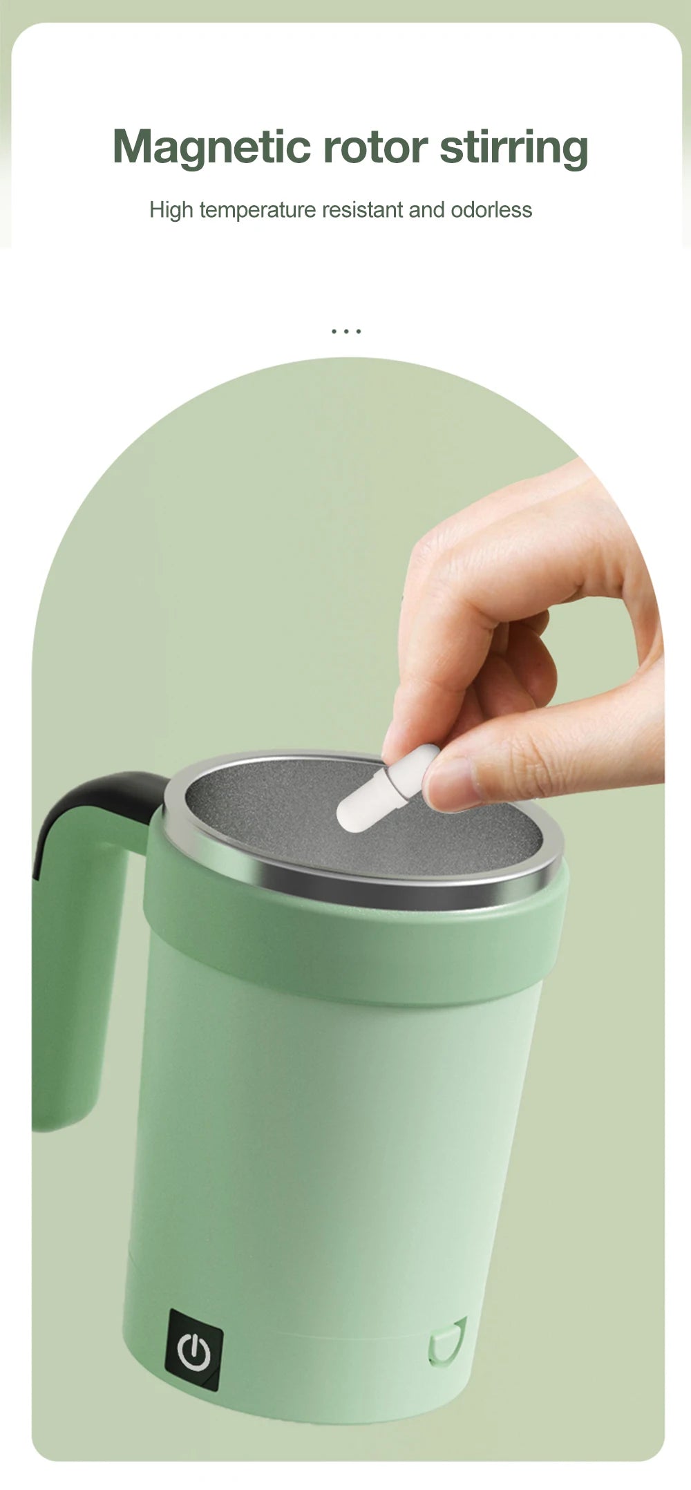 Automatic Self-Stirring Rechargeable Mug