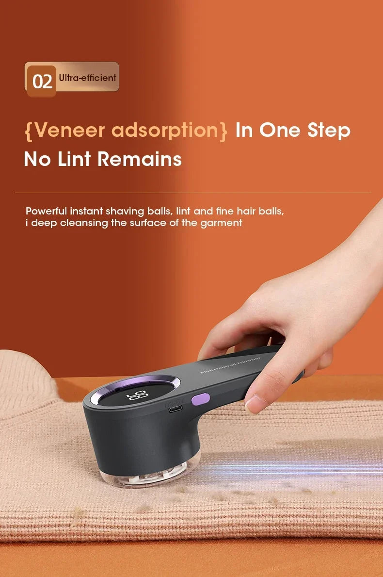 Rechargeable Lint Remover for Clothes Sweaters and Fabrics