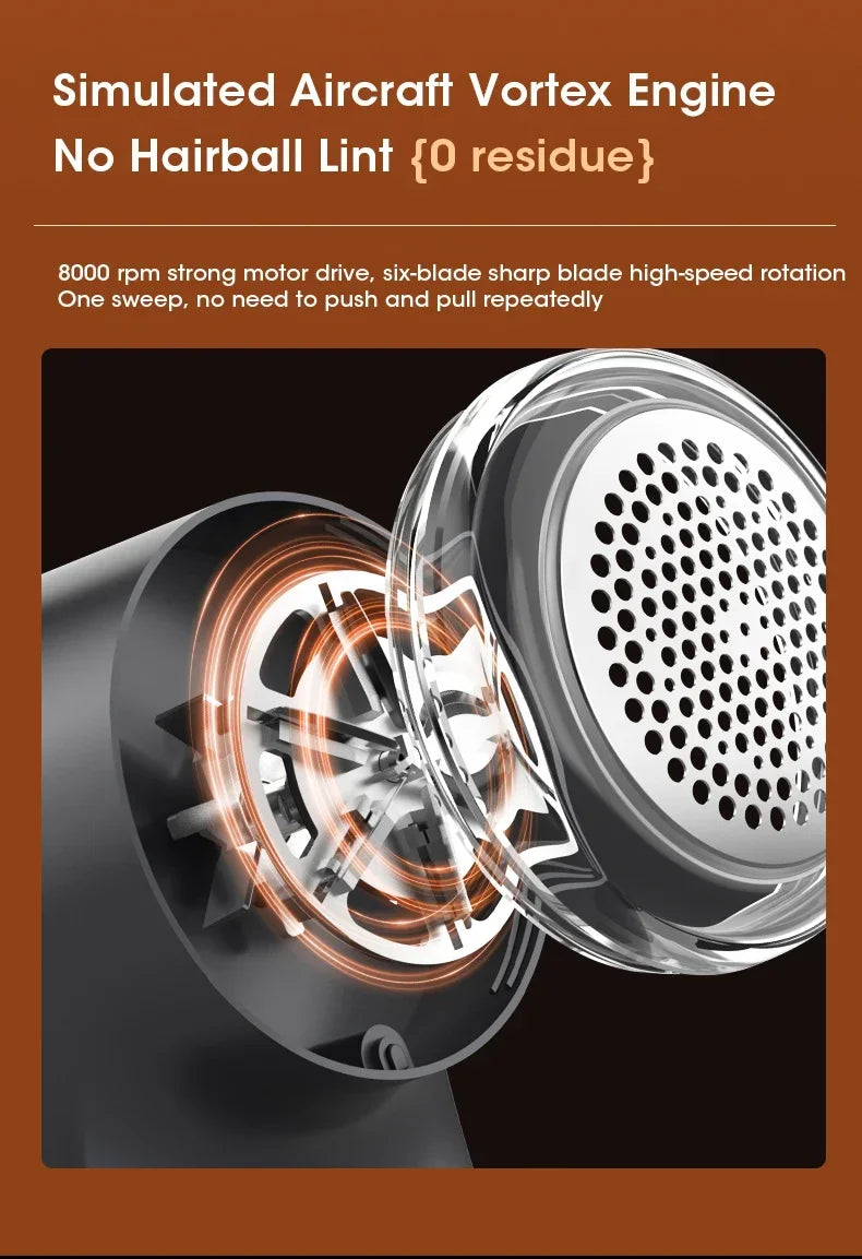 Rechargeable Lint Remover for Clothes Sweaters and Fabrics