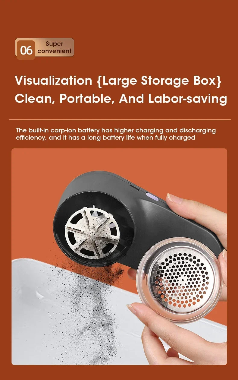 Rechargeable Lint Remover for Clothes Sweaters and Fabrics